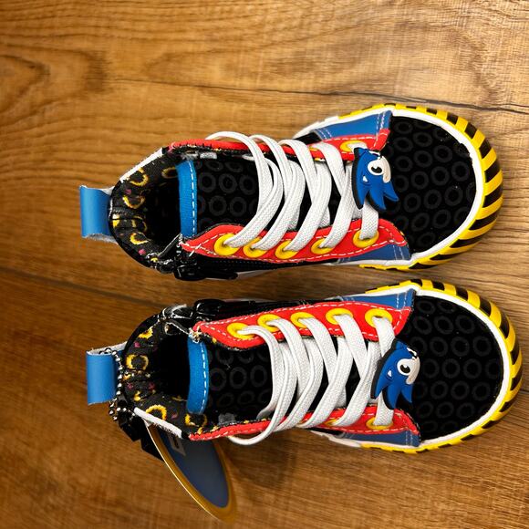 Ground Up Sonic the Hedgehog Toddler Shoes - Size 5 - Picture 2 of 9